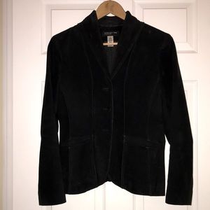 Jones New York Black Suede Jacket